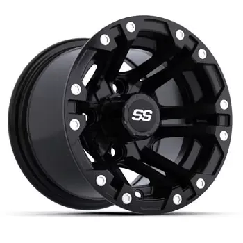 GTW Specter Matte Black Wheel – 10 Inch