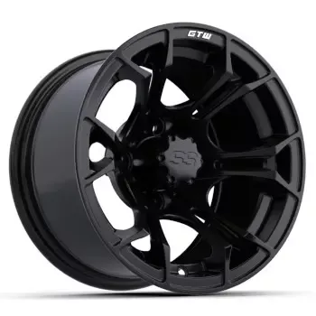 GTW Spyder Matte Black Wheel – 12 Inch