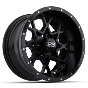 GTW Vortex Matte Black Wheel – 12 Inch