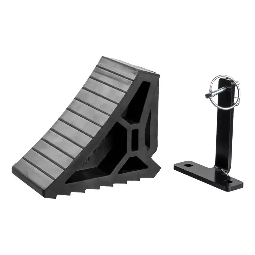 HD WHEEL CHOCKS WITH MOUNTING BRACKET-22803