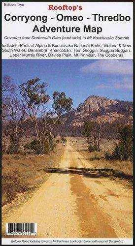 Hema Corryong - Omeo - Thredbo Map