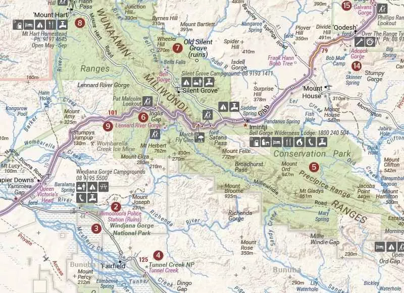Hema The Kimberley Map
