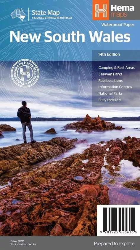 Hema New South Wales State Map