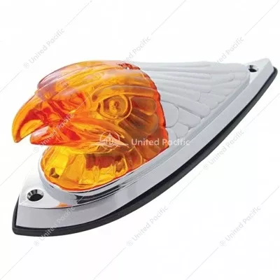Illuminated Eagle's Head Cab Light-Amber