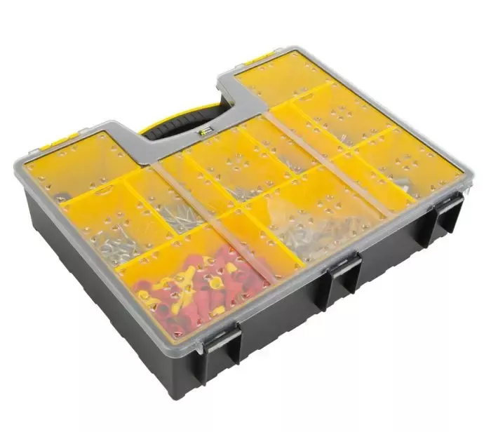 Kargomaster 40351 Plastic Tote Deep Small Parts