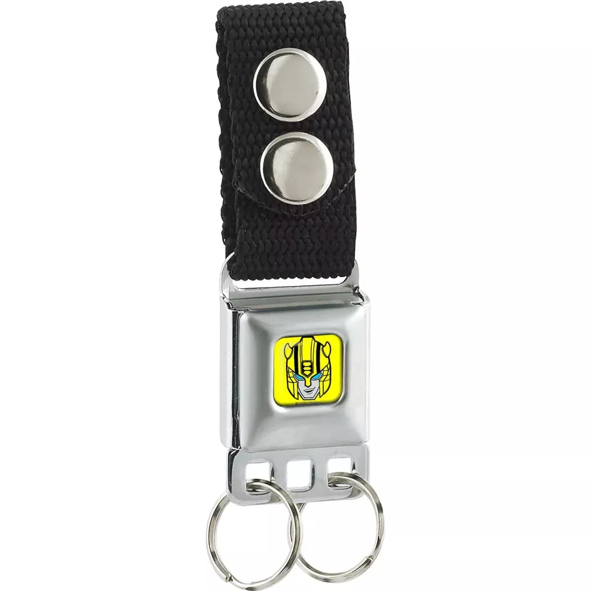 KEYCHAIN - TRANSFORMERS BUMBLE BEE FACE FULL COLOR YELLOW-KC-TFGM