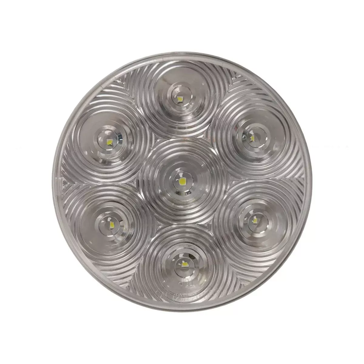 LED 4" ROUND CLEAR BACK UP LAMP-LED4000-7C