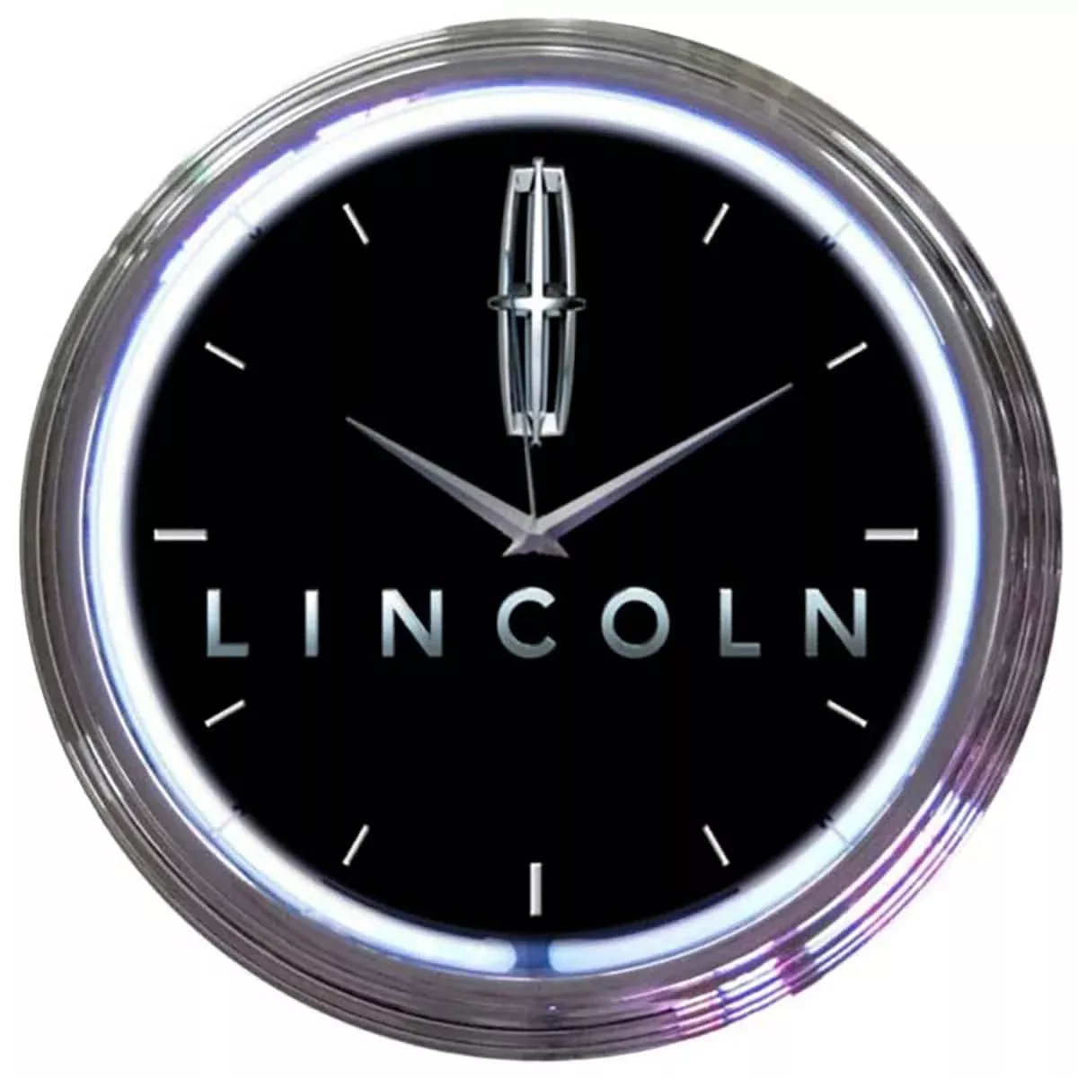 LINCOLN NEON CLOCK-8LNCLN