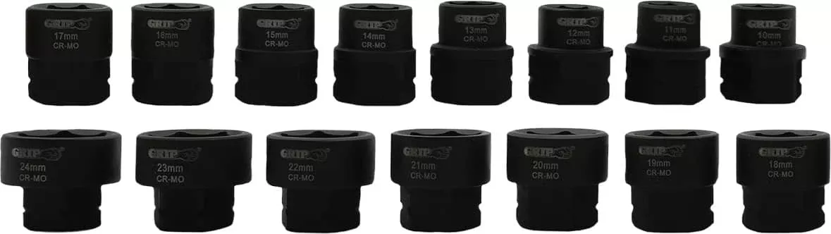 LOW PROFILE IMPACT SOCKET SET (METRIC)-73594