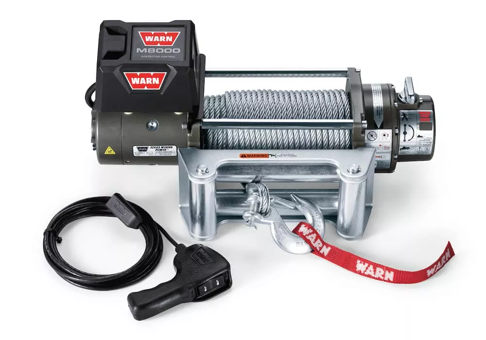 M8000 WINCH W/100' WIRE-26502