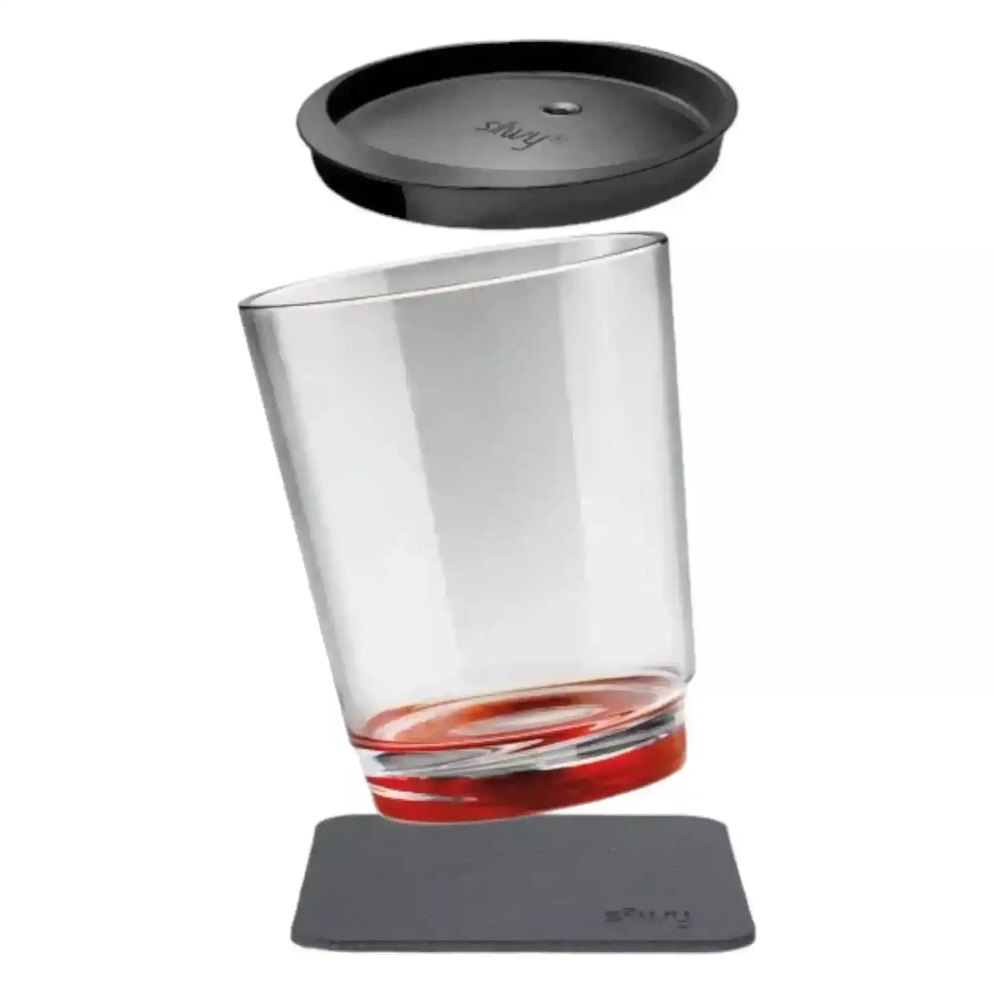 Magnetic Drinking Cup Triple Ready Red By Silwy