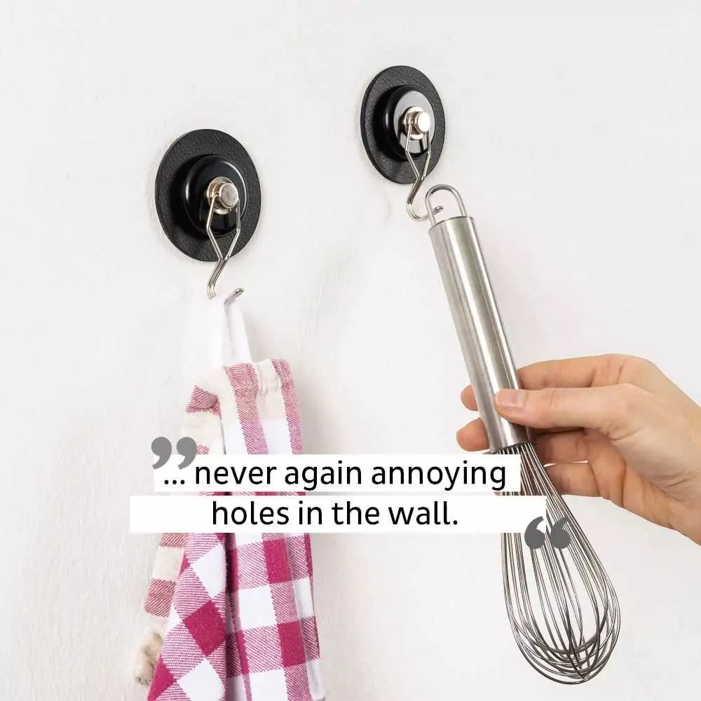 Magnetic Hook THE ONE incl. Pad BLACK By Silwy