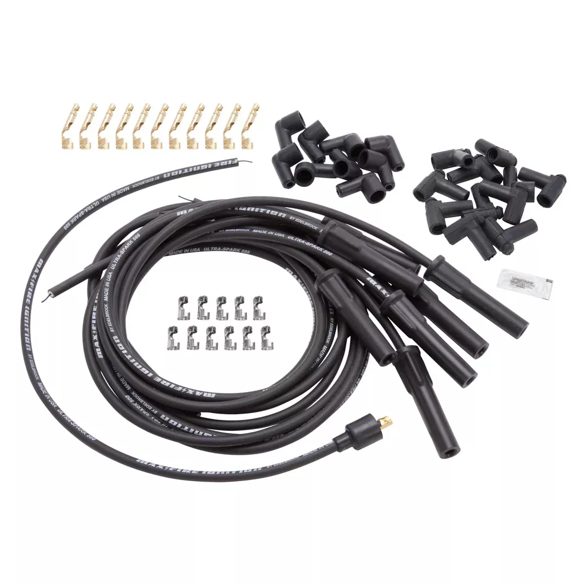 MAX-FIRE UNIVERSAL FLEX BOOT PLUG 500 OHM WIRE SET-22700