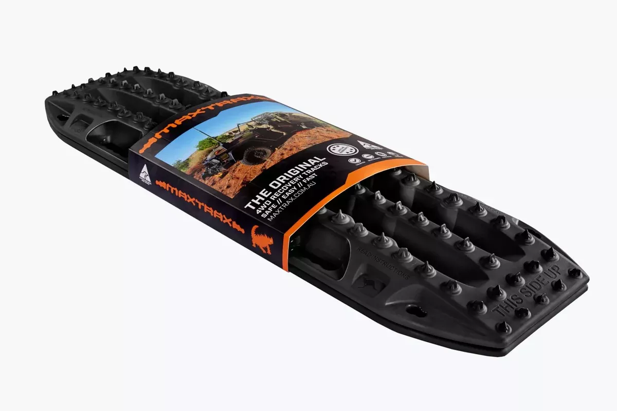 MAXTRAX MKII BLACK RECOVERY TRACKS-MTX02BK