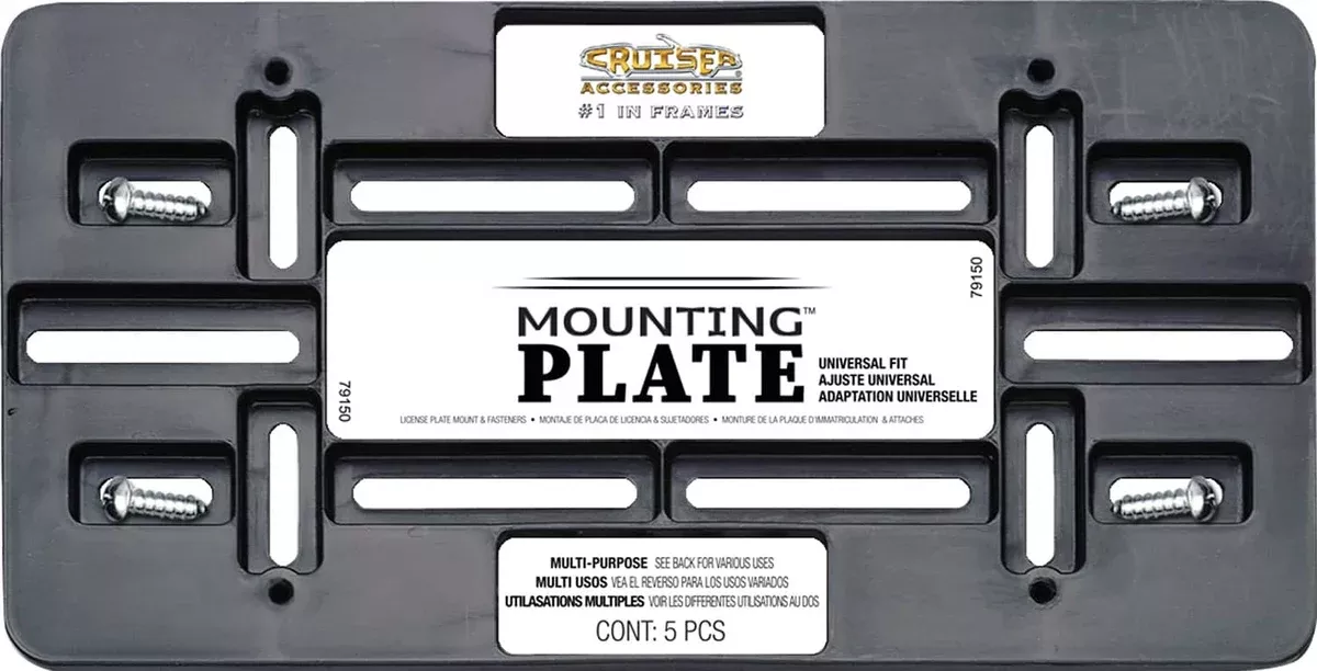 MOUNTING PLATE BLACK-79150