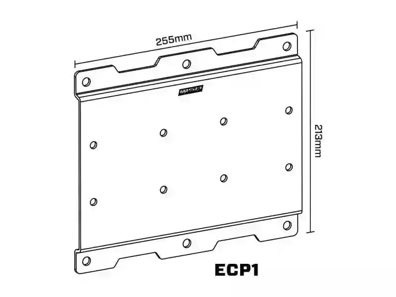 MSA 4X4 Compressor Mounting Plate - Ecp1