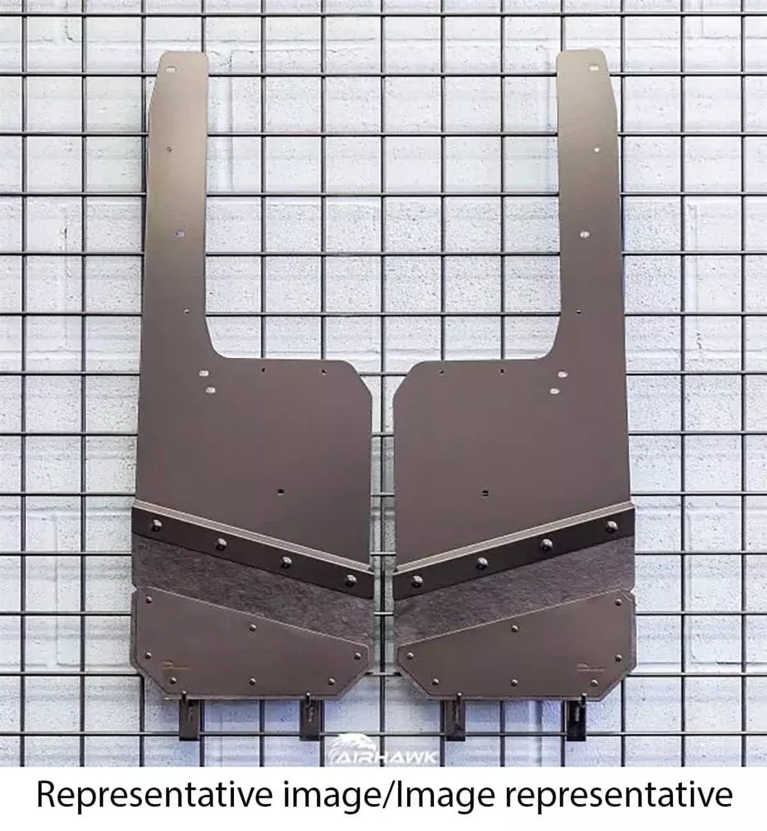 MUD FLAPS 20-26 RAM 2500/3500 WITH FLARES-3323MR-BPC