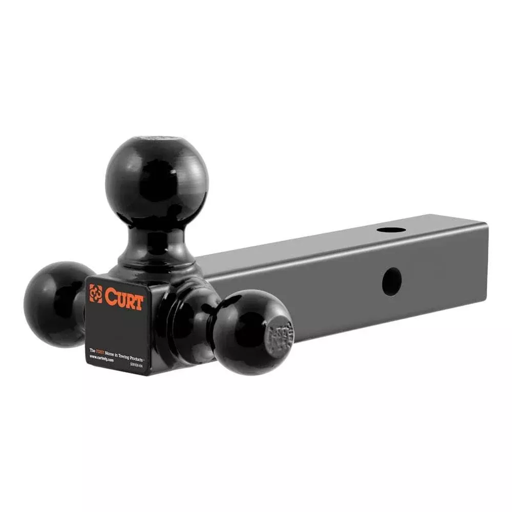 Multi-Ball Mount (2" Solid Shank, 1-7/8", 2" & 2-5/16" Black Balls)-45650