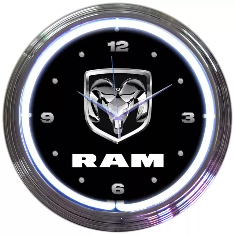 NEON CLOCK RAM-8RAMXX