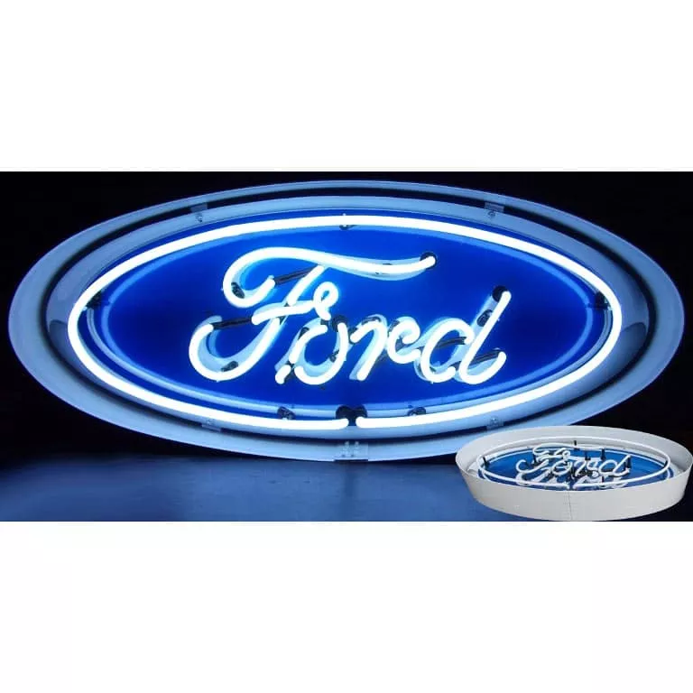 NEON SIGN FORD OVAL IN-5FOVCN