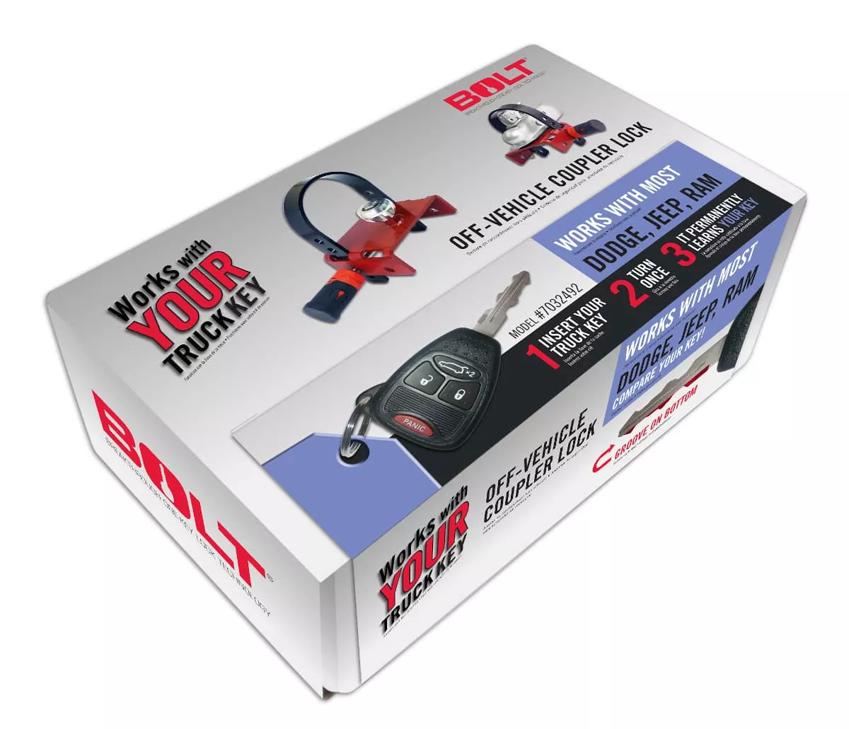 OFF-VEHICLE COUPLER LOCK-7032492