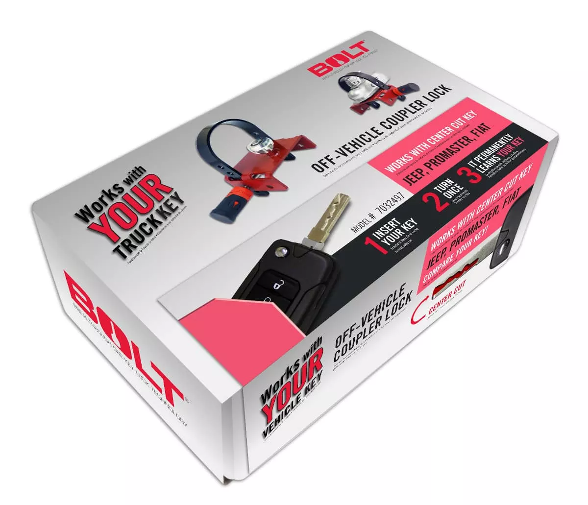 OFF-VEHICLE COUPLER LOCK-7032497