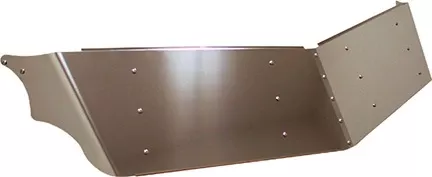 Peterbilt 13.5" Blind Mount Drop Visor Door Mounted MirrorsFlat Top 88-05