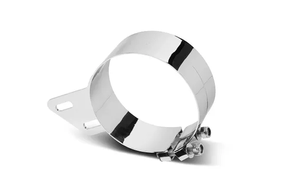 Peterbilt 5" Angled Mounting Holes Exhaust Pipe Clamp
