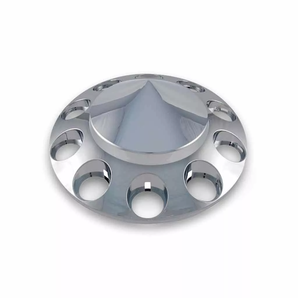 Pointed Front Axle Cover with Replacement Hubcap