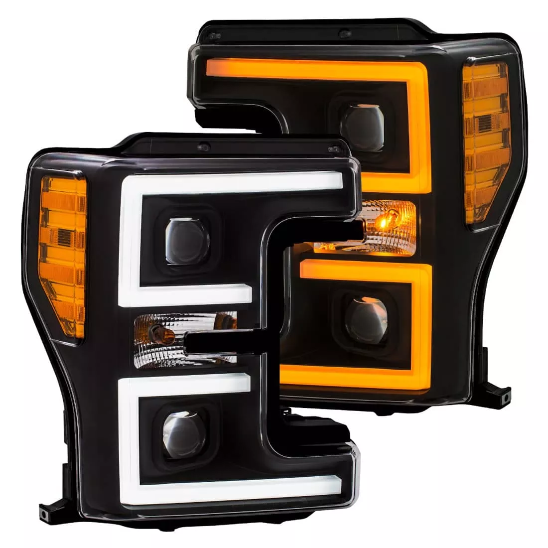 PROJECTOR HEADLIGHTS 17-19 S/DUTY-111388