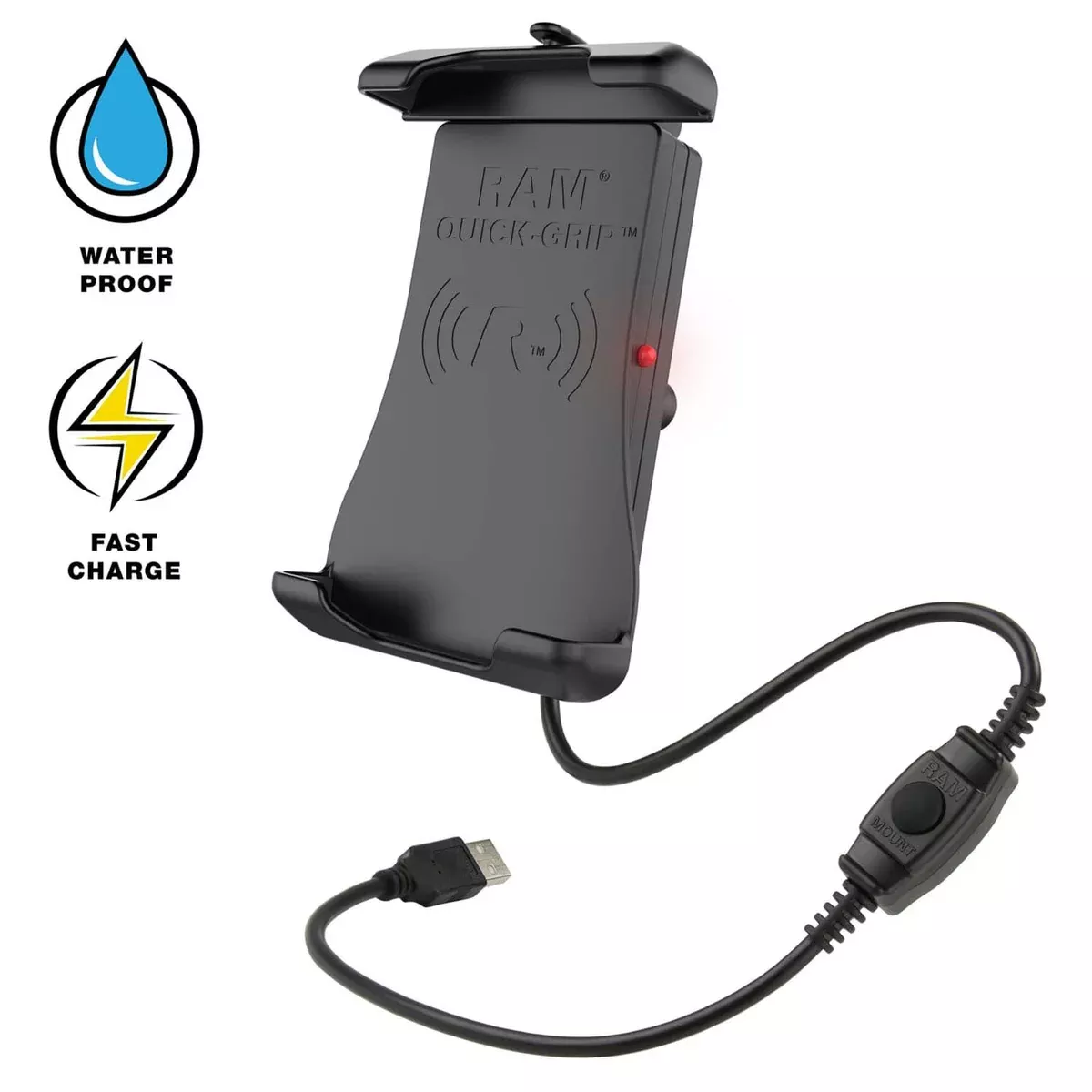 QUICK-GRIP WATERPROOF WIRELESS CHARGING HOLDER-HOL-UN14WB-1