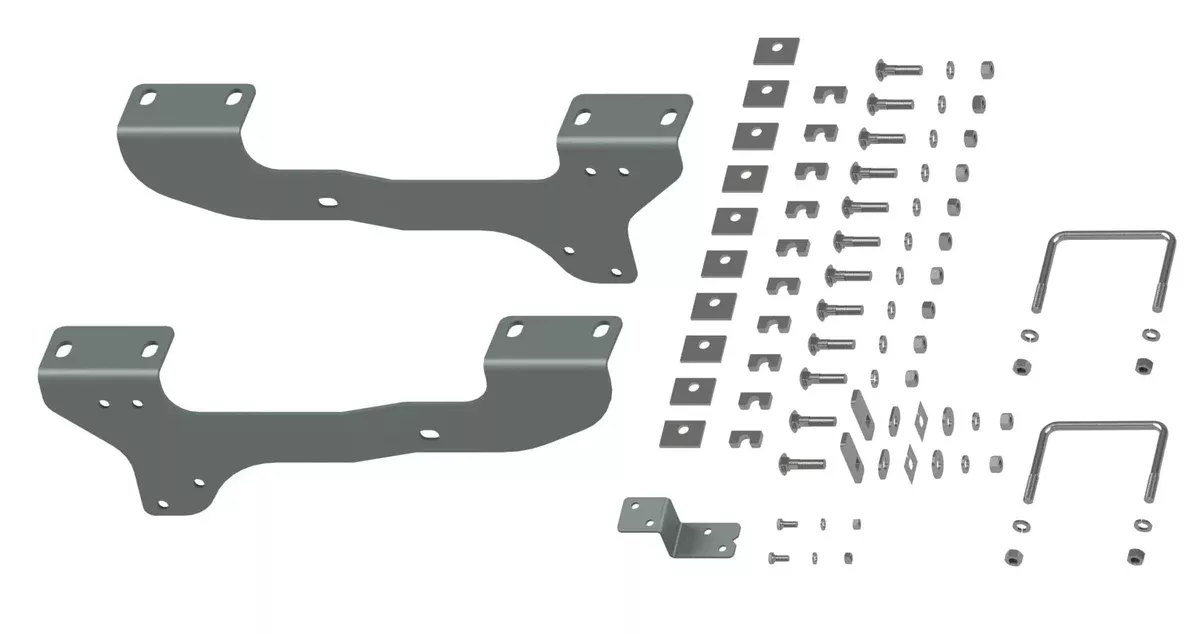 RAIL INSTALL BRACKETS 07-18 GM 1500-RVR2503