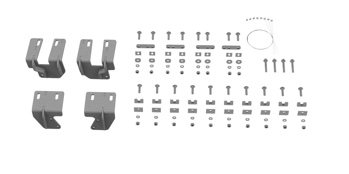 RAIL INSTALL BRACKETS 20-26 GM HD-RVR2505