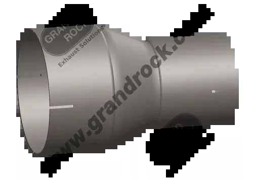 Reducer 5" ID X 3.5" ID Aluminized
