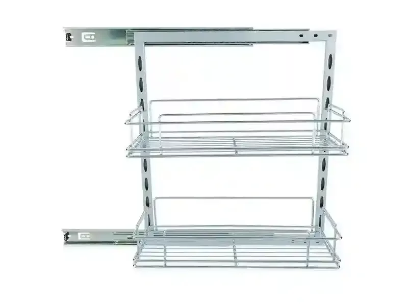Rollout Pantry with 2 x Baskets 000122