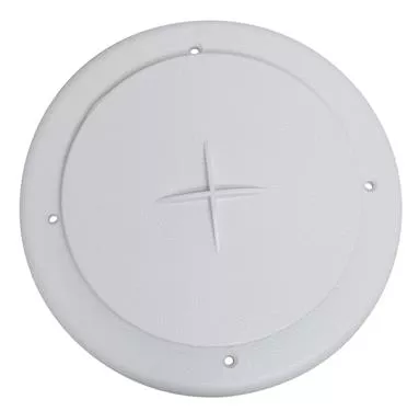 Round Ceiling AC Vent, White 07000827