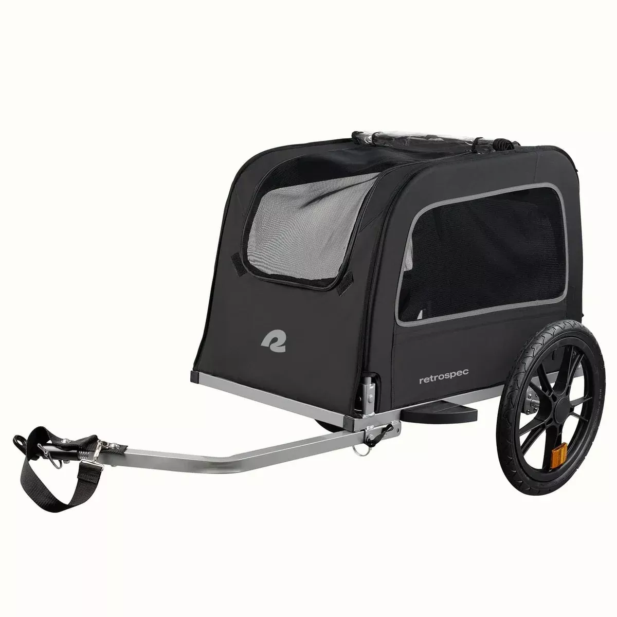 ROVER WAGGIN PET TRAILER LEGACY - BLACK-4333