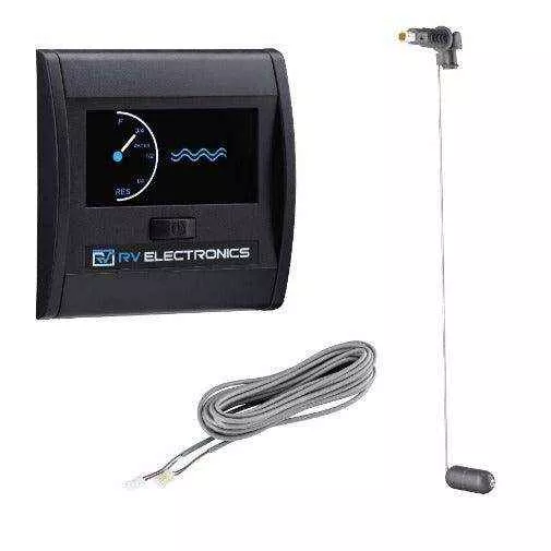 RV Electronics LCD Single Marine Deep Tank Gauge and Sender Kit