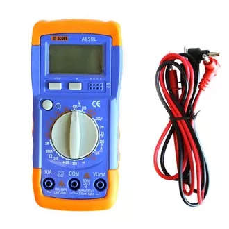 Scope Digital Multimeter 12mm LCD Display