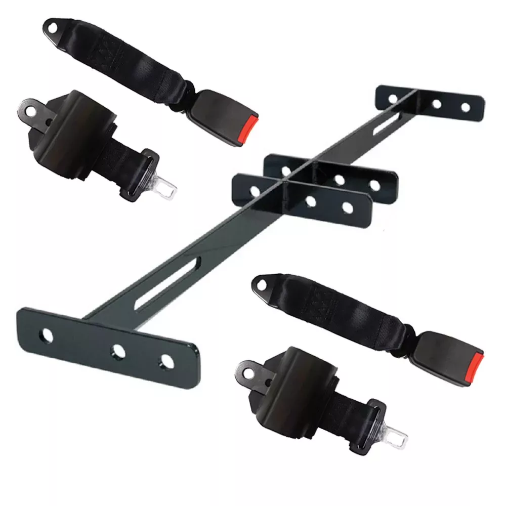 SEAT BELT KIT RETRACTABLE For 2 PASSENGERS