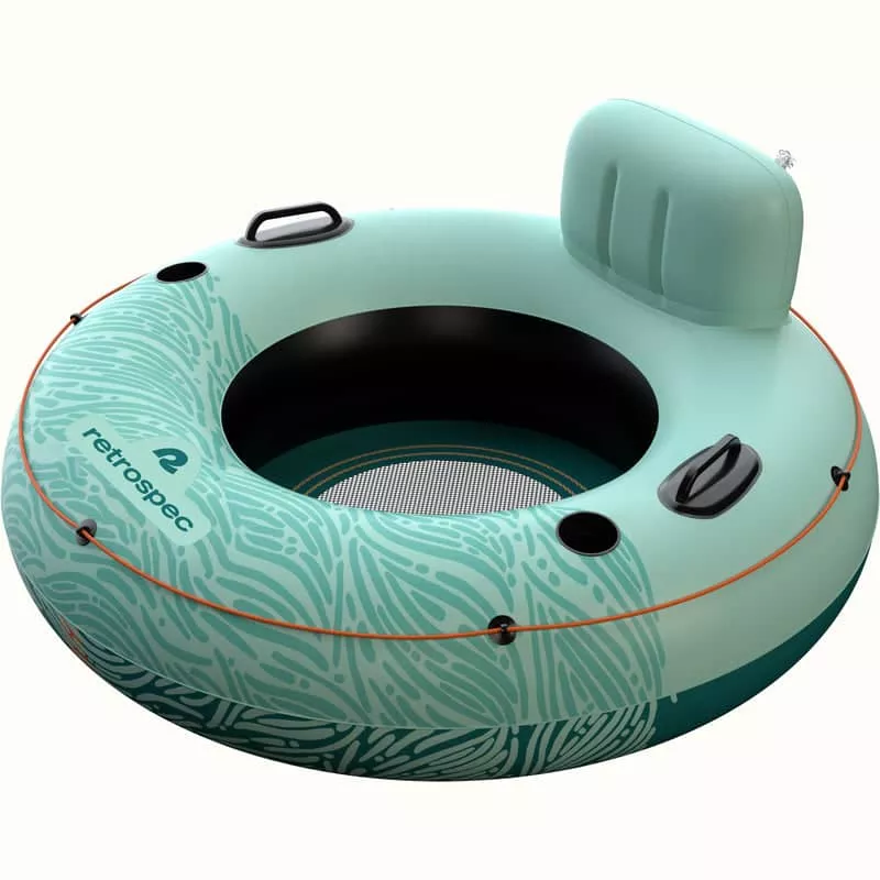SIESTA FLOAT SEAFOAM TIDE INFLATABLE RIVER TUBE-6333