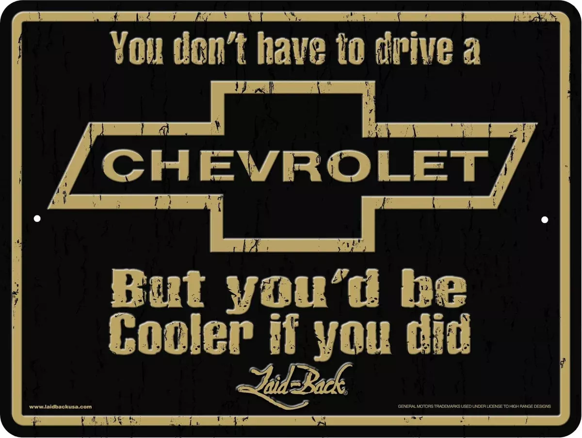 SIGN COOLER CHEV-LB20700ES