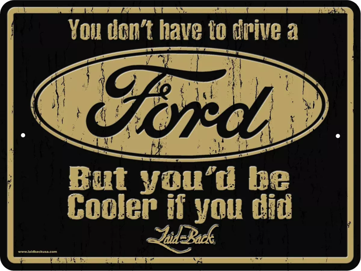 SIGN COOLER FORD-LB20551ES