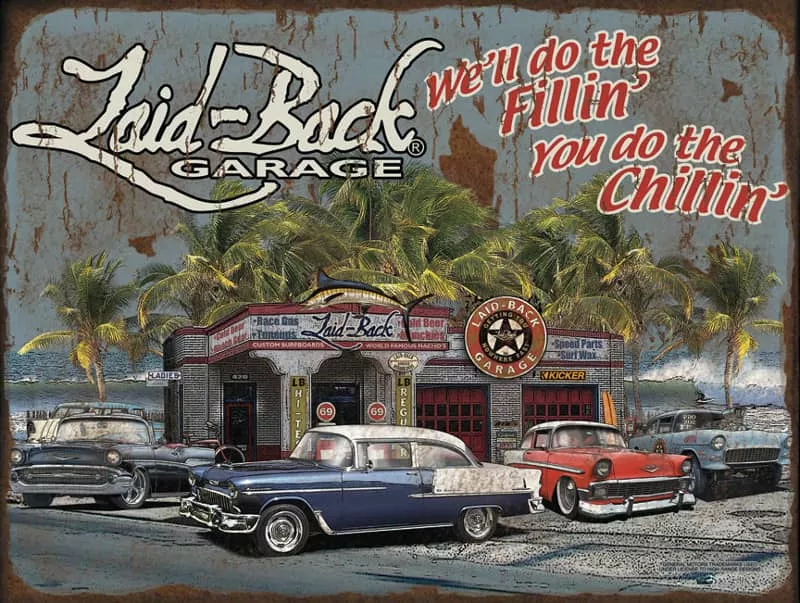 SIGN DREAM GARAGE TRI-LB22208ES