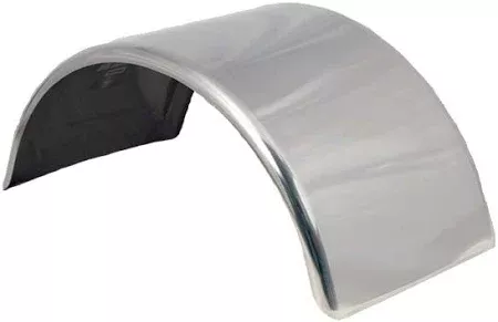 Single Axle 60" Smooth Rolled Edge Round Fender
