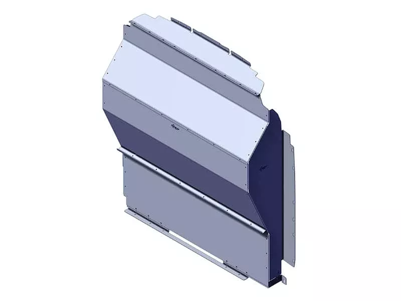 SOLID CONTOURED PARTITION 15-25 TRANSIT MEDIUM ROOF-19-1065