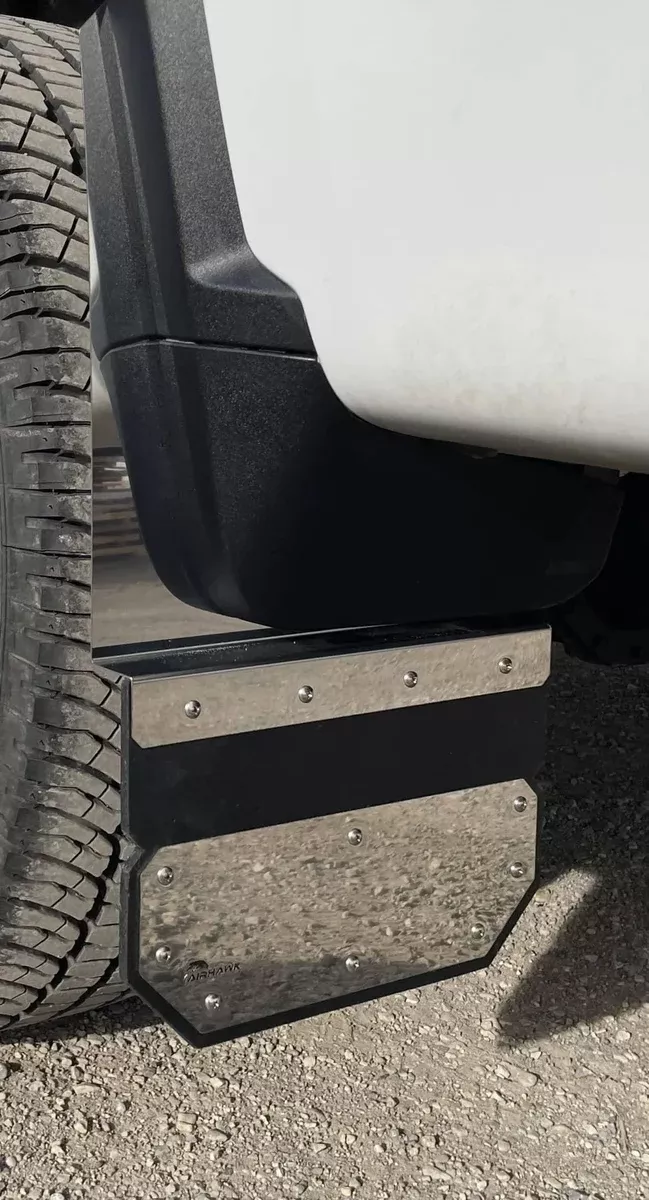 SS FRONT MUD FLAPS 20-26 CHEV HD-1225MF-SS