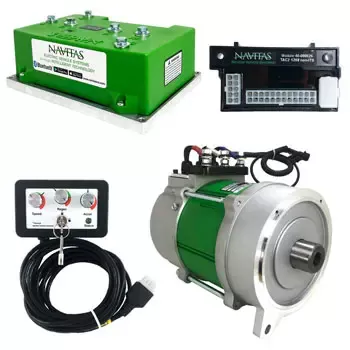Star Car EV 48v – Navitas 600a 5kw DC to AC Conversion Kit with On-The-Fly Programmer