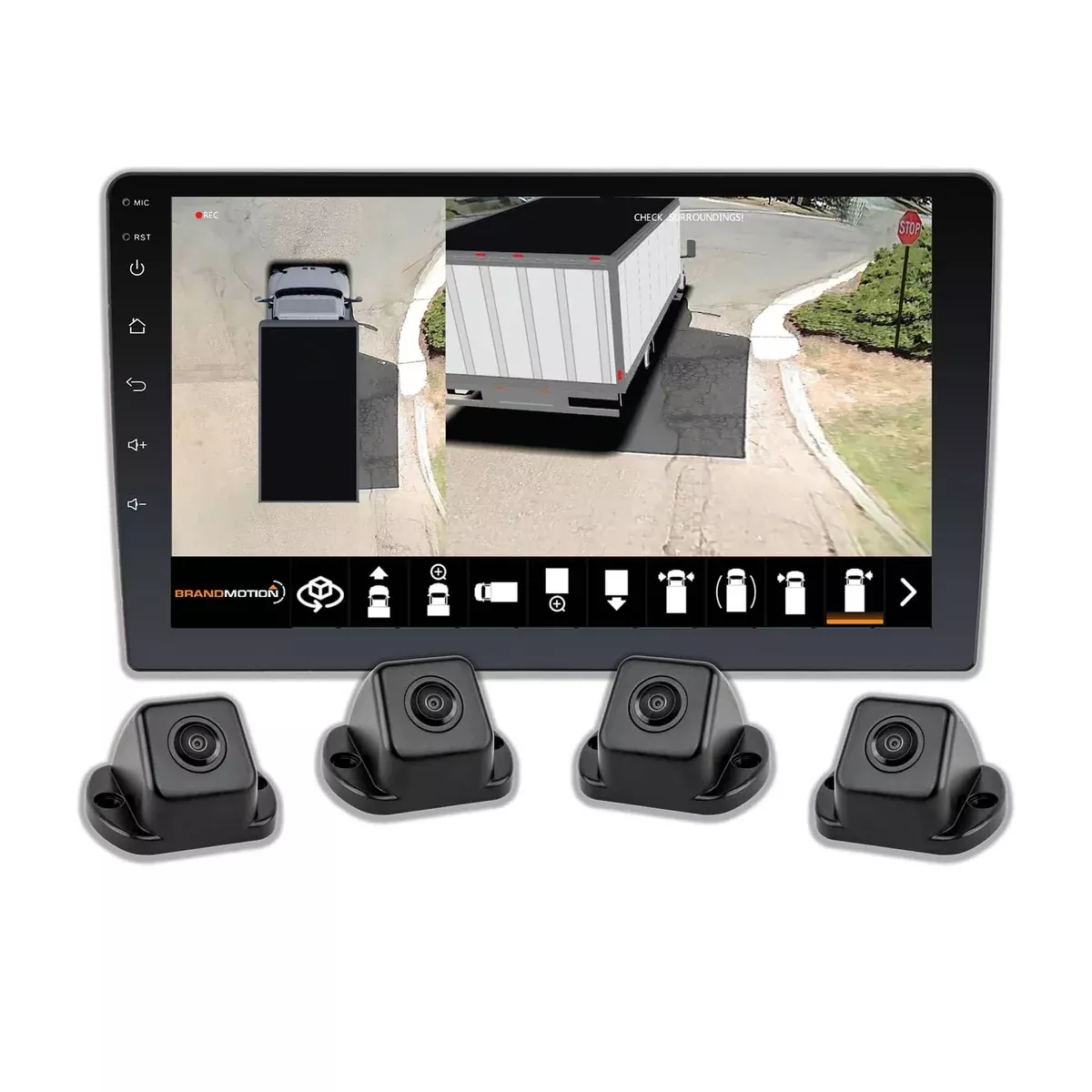 SURROUNDVUE 360 DEG. CAMERA SYSTEM-FLTW-3601