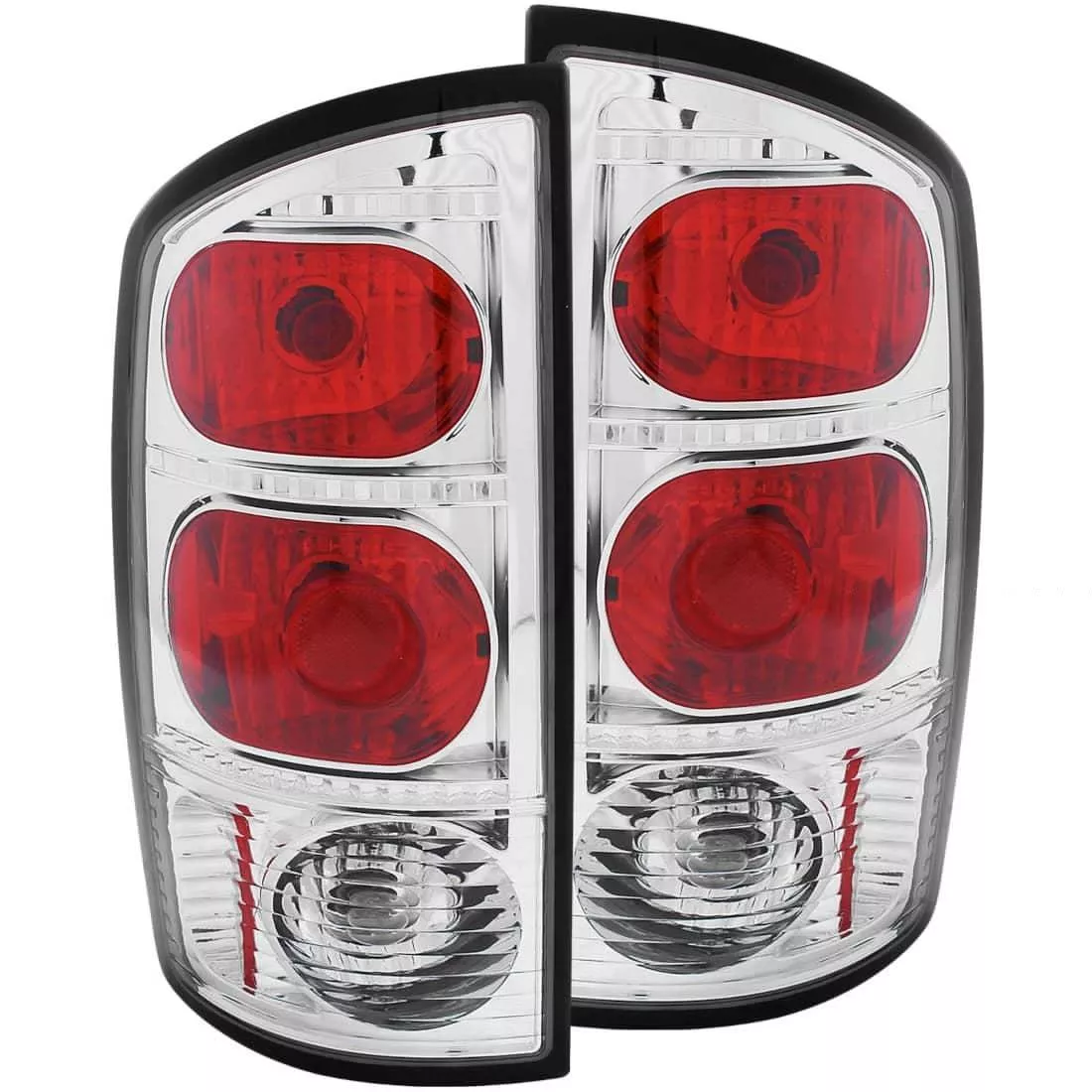 TAIL LIGHTS DODGE RAM 02-06 CHROME-211043
